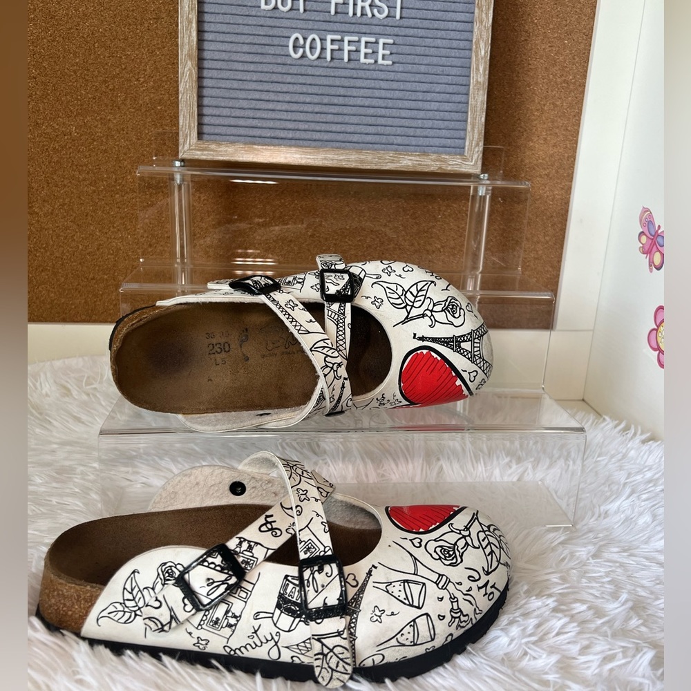 Birkis Birkenstock Paris Dorian Clogs Special
Edition- size 5